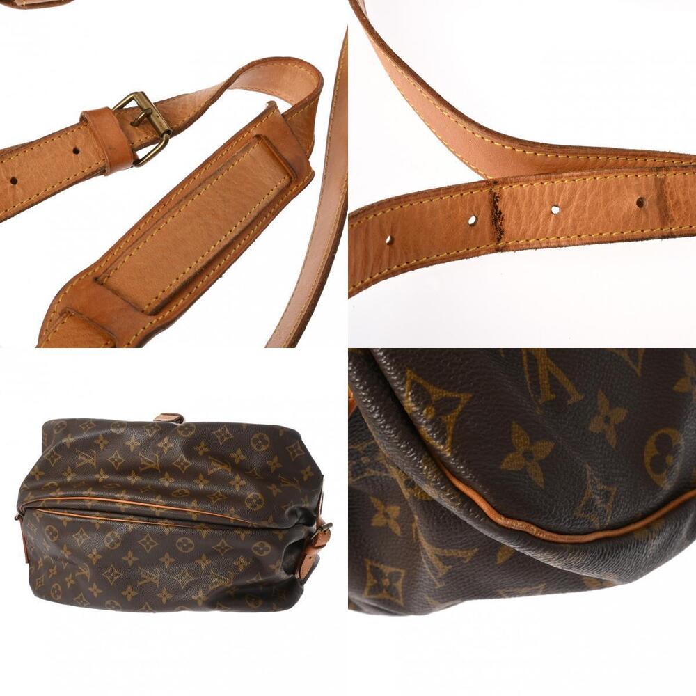 Louis Vuitton Saumur Bag Monogram Brown Canvas Shoulder - Picture 4 of 11